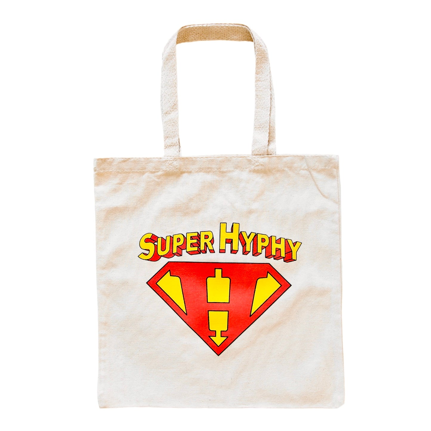 Cream “Super Hyphy” Tote Bag