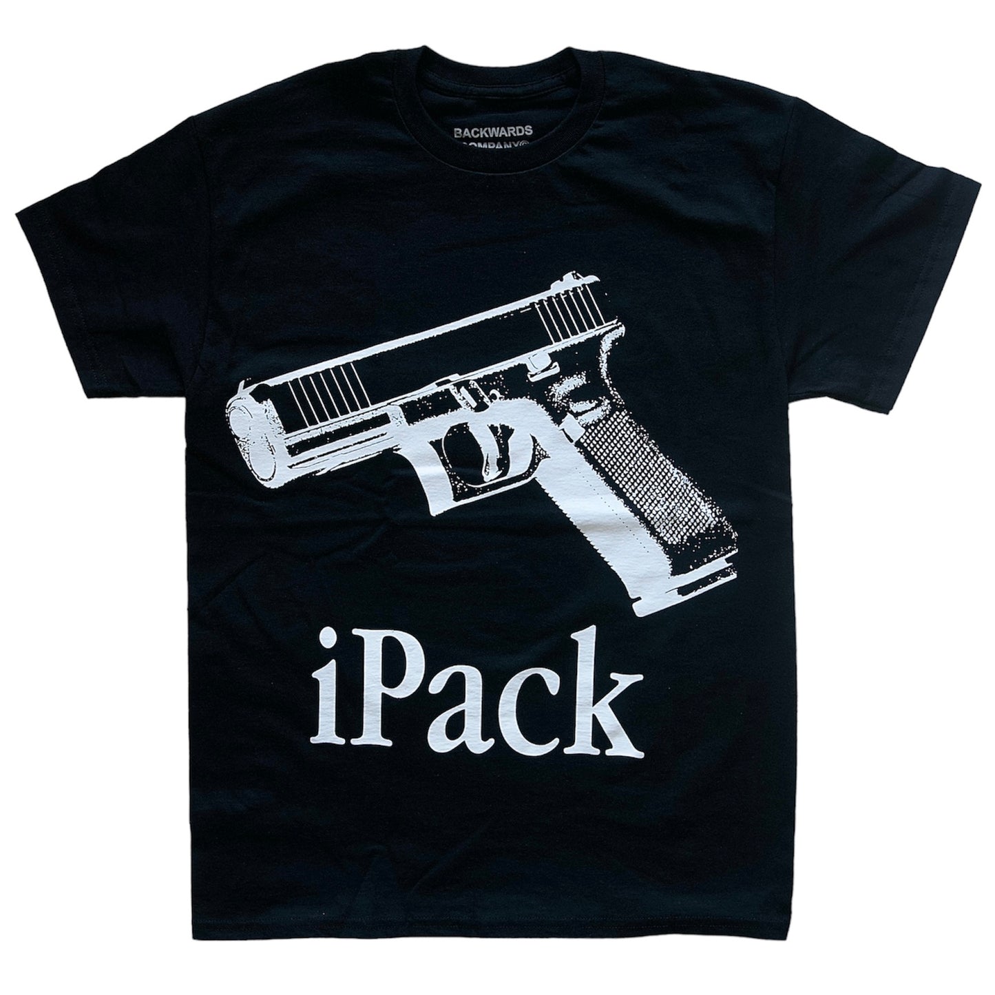 Black “iPack” T-Shirt