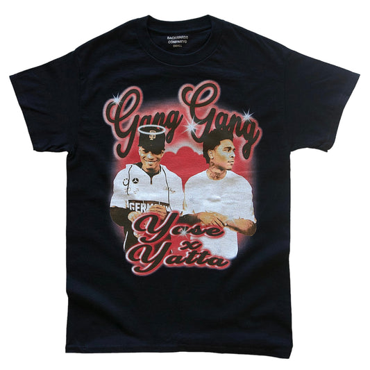 Black “Gang Gang” T-Shirt