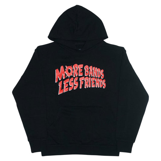 Black “More Bands Less Friends” Sweatshirt