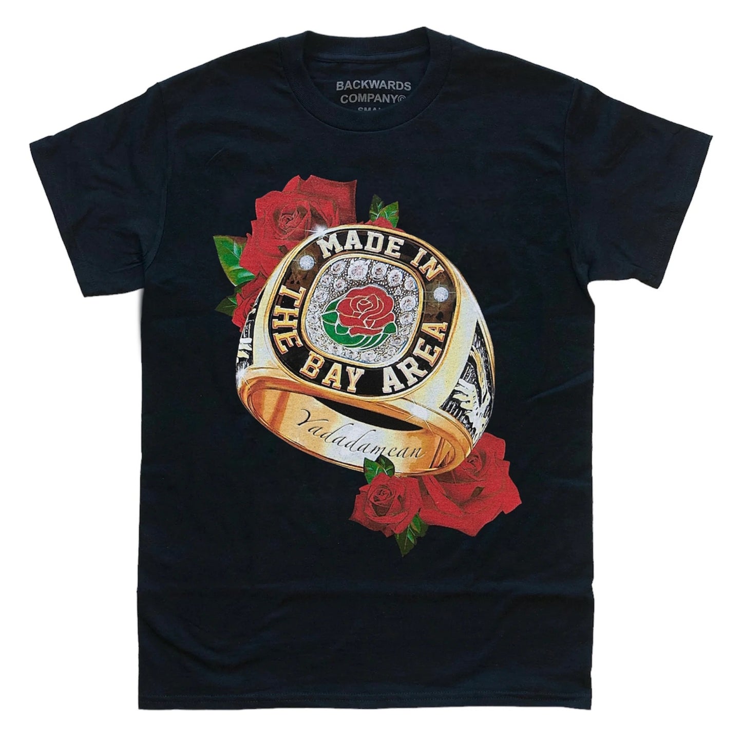 Black “Made In The Bay Area” T-Shirt