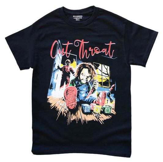 Black “Cutthroat Chucky” T-Shirt