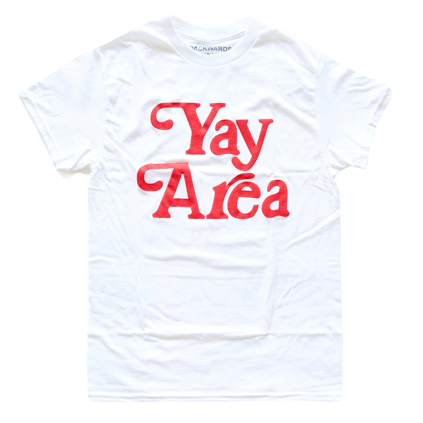 White “Yay Area” T-Shirt