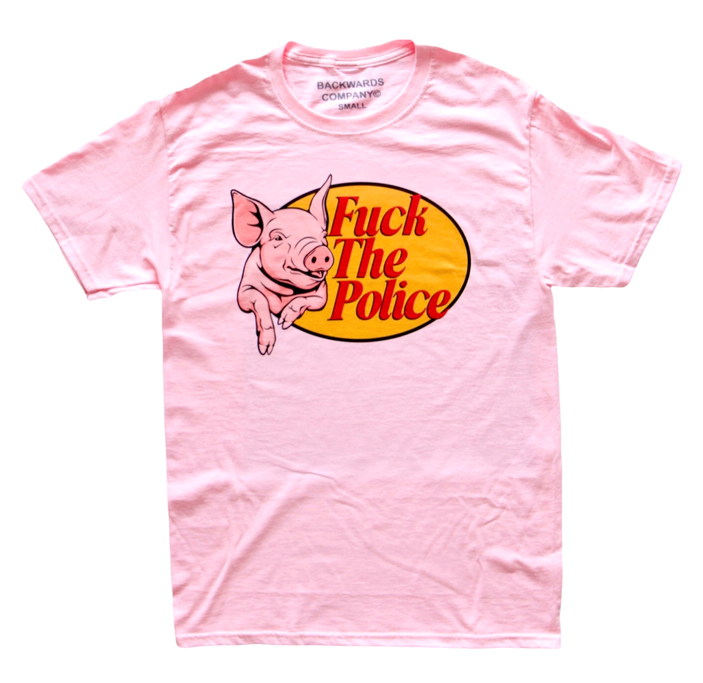 Light Pink “Fuck The Police” T-Shirt