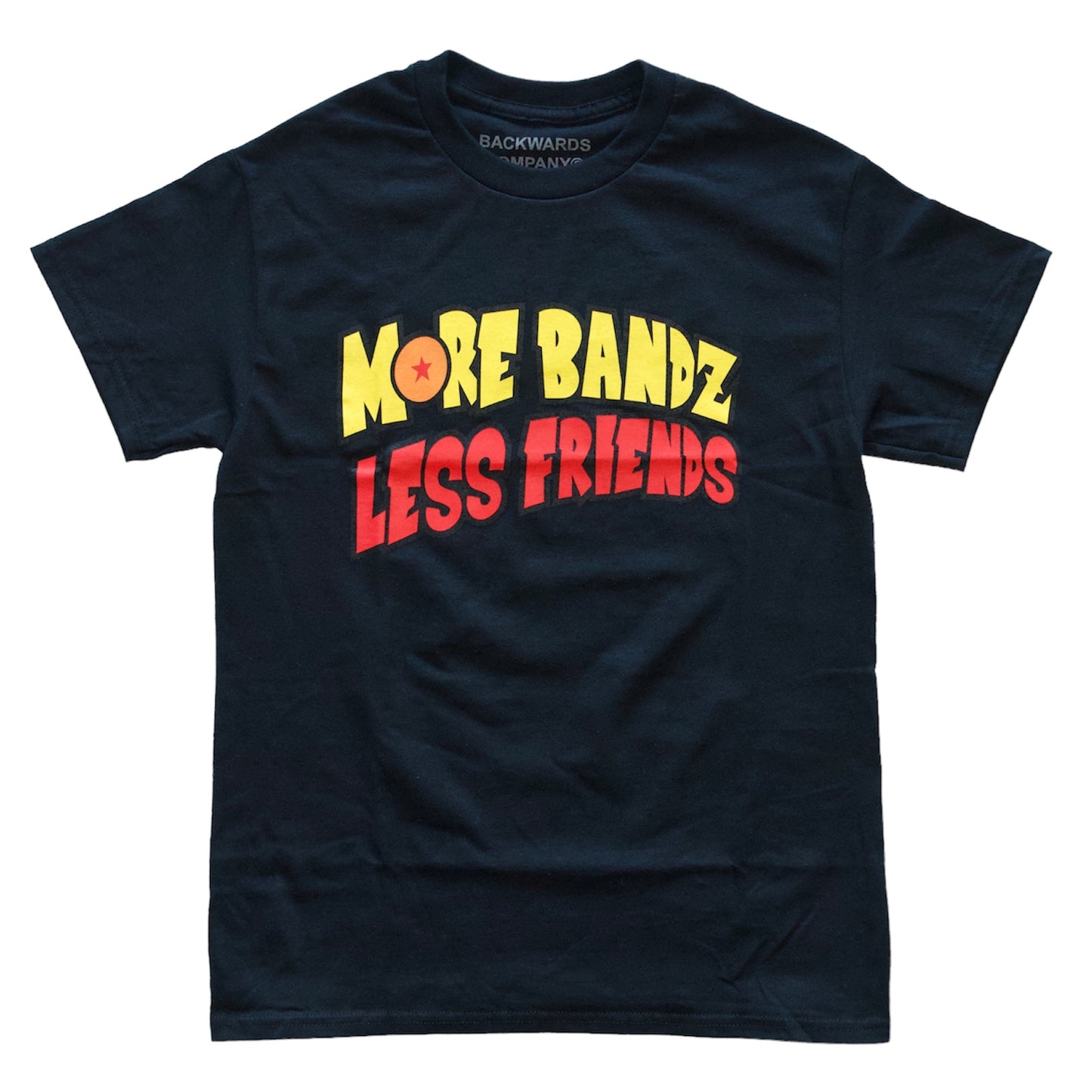 Black “More Bandz Less Friends” T-Shirt