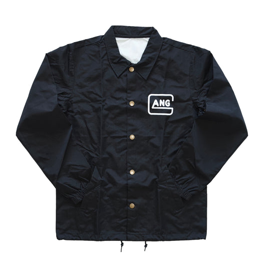 Black “Get It In” Windbreaker Jacket